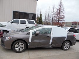 2013 HONDA CIVIC LX GRAY 4DR 1.8L AT A19940